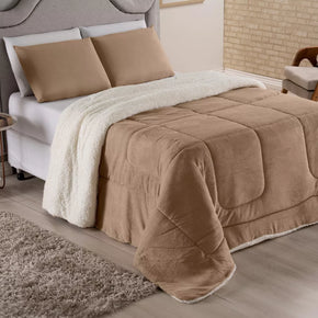 Plaid Napoli in microfibra 180 g/m² - Beige