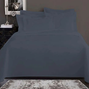 Set di Lenzuola in 100% Cotone Egiziano a 600 Fili - Grigio Scuro