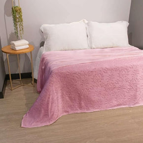 Plaid Allure con Maniche in Flanella a 250 g/m² - Rosa