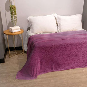 Plaid Allure con Maniche in Flanella a 250 g/m² - Viola